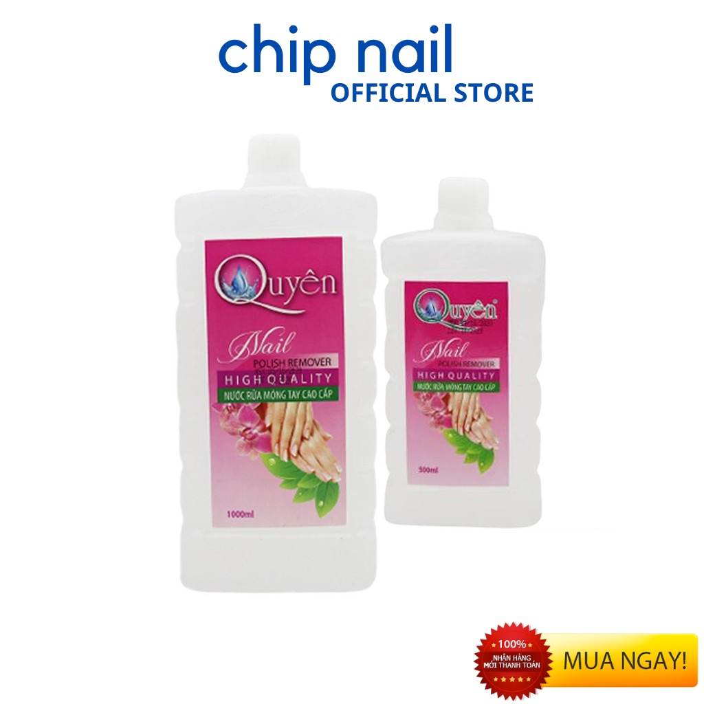 Nước lau gel axeton , Nước rửa móng tay