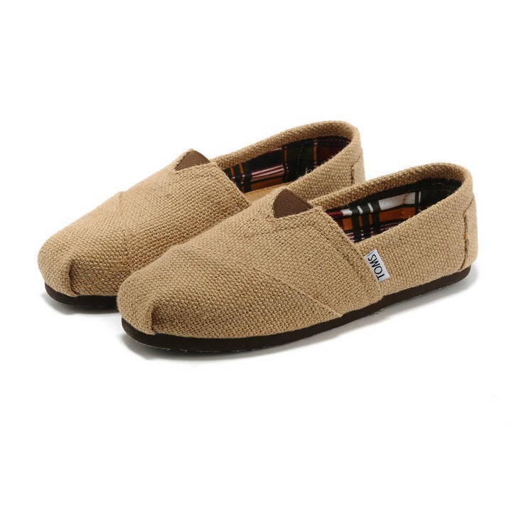 🎉PROMO🎉🍒💯 Toms Giày Lười Vải canvas 100% Chính Hãng Thời Trang Cho Nam