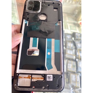 Vỏ bộ OPPO A15 ( đủ lưng,sườn,phím,kính cam)