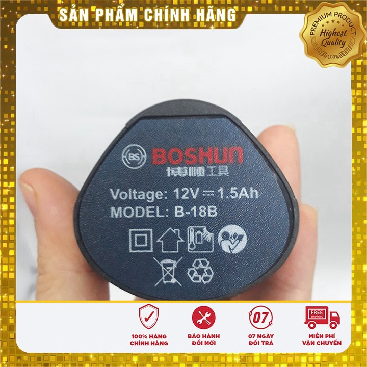 [ FREE SHIP ] Máy Khoan pin cầm tay Boshun 12V cao câp tặng bộ phụ kiện 24 chi tiết