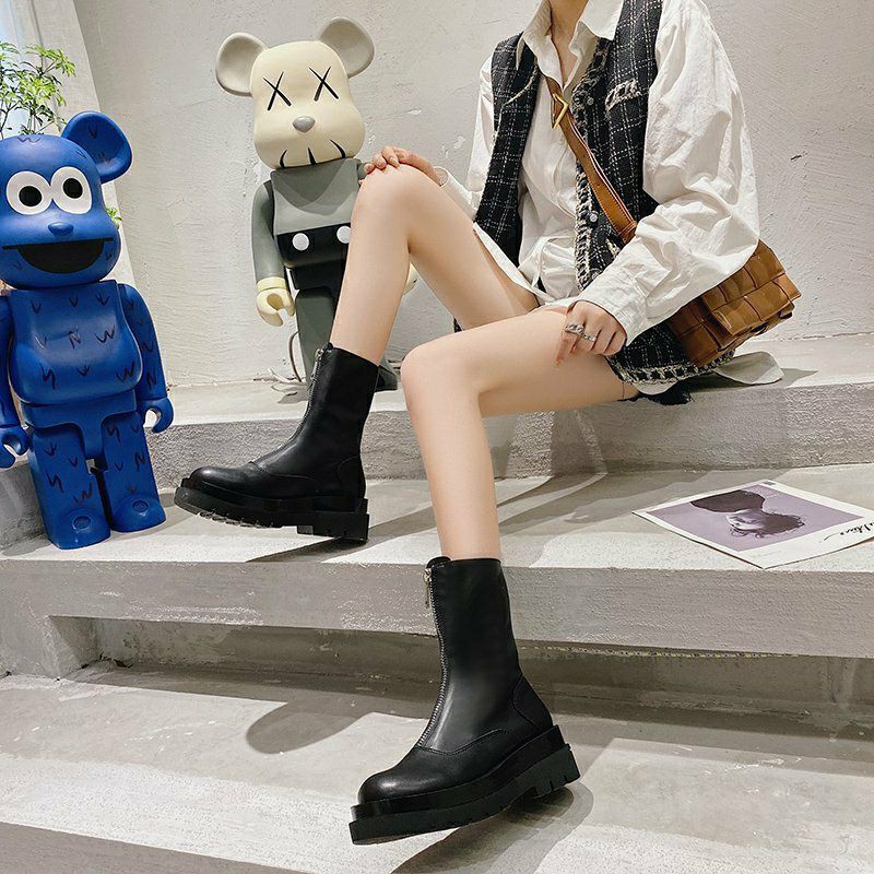 order_giày boot nữ ulzzang mèm ảnh thật ở cuối. | BigBuy360 - bigbuy360.vn