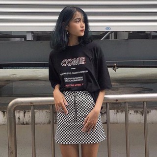 [order] chân váy caro checkerboard ảnh thật cuối