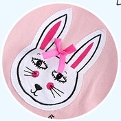 Mã C1013 áo dài tay da cá hình thỏ Bunny xinh yêu của Little Maven cho bé gái