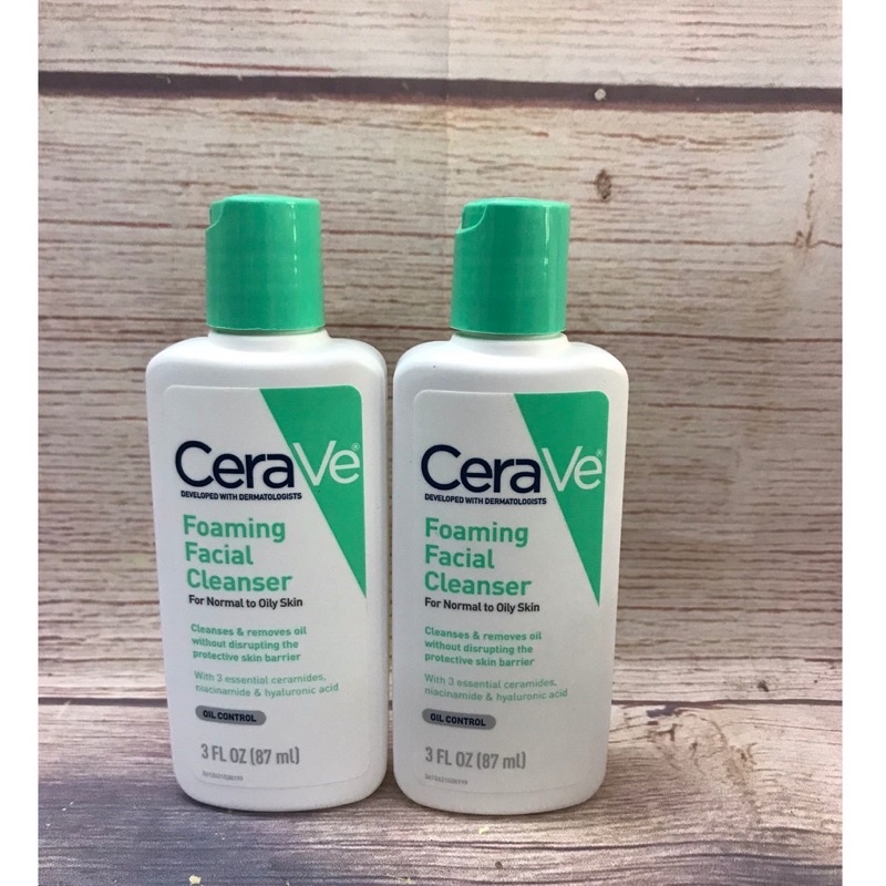 Sữa rửa mặt Cerave Foaming Facial Cleanser DA KHÔ VÀ DA DẦU 236ml/355ml | BigBuy360 - bigbuy360.vn
