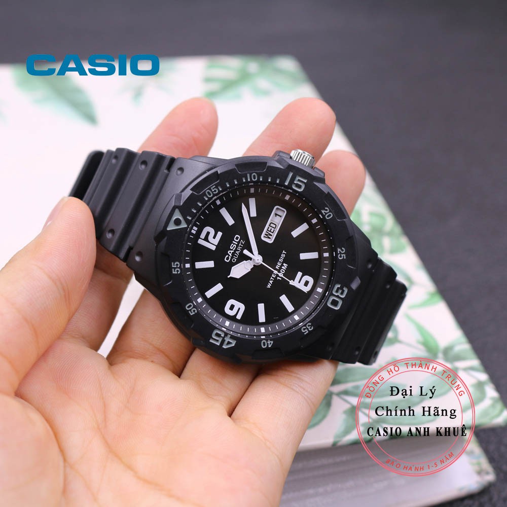 Đồng hồ nam Casio MRW-200H-1B2VDF dây nhựa