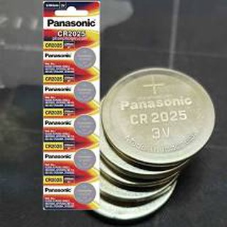 Pin nút Panasonic Lithium 3V CR-2025 x01 vỉ (Hàng chính hãng)