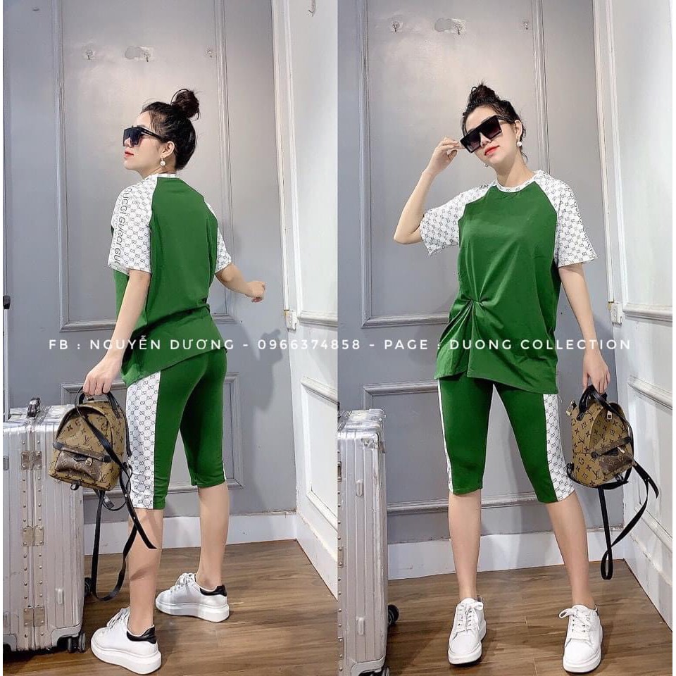 Đồ Bộ Cotton Lửng, Bao Đẹp, Chất Thun Cotton 100%, 3 size L, XL, XXL, 45kg đến 80kg vừa, 677