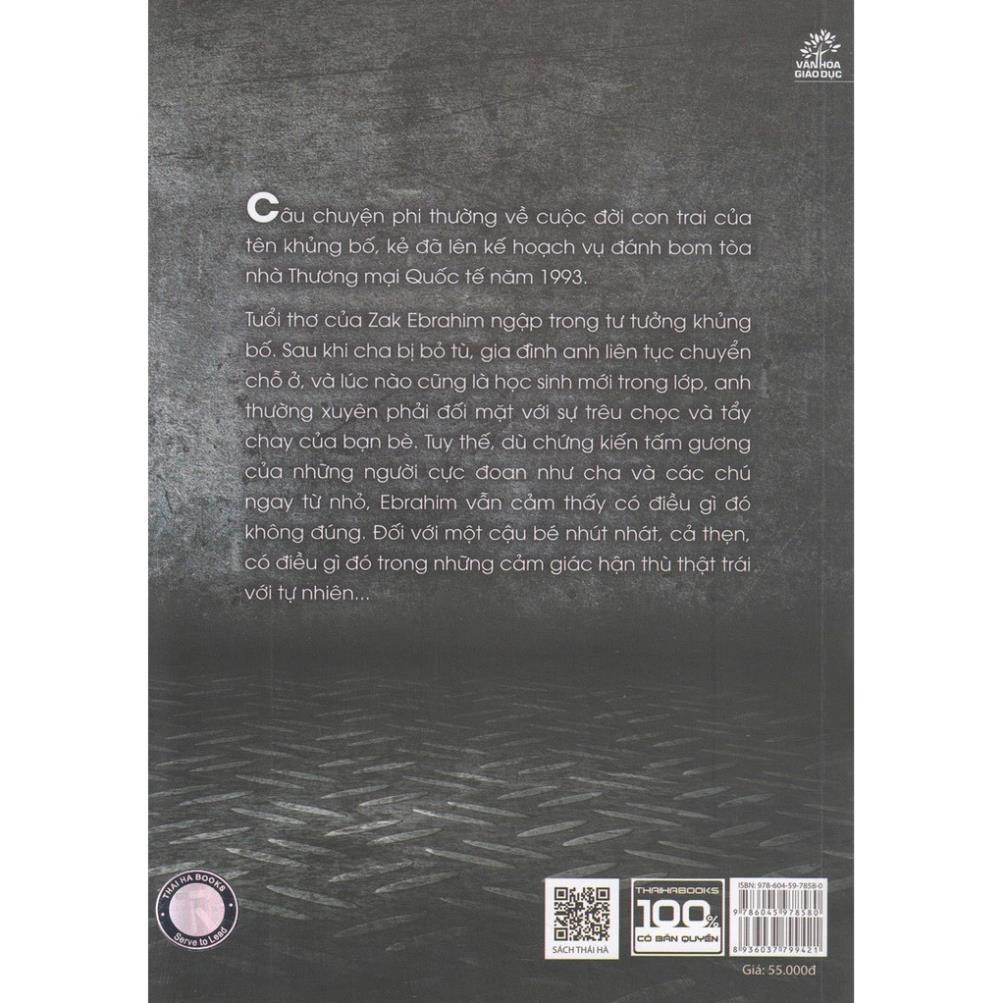 Sách - TedBooks - Con Trai Kẻ Khủng Bố [Thái Hà Books]