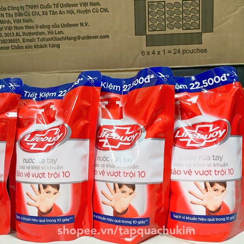 Túi 450G Nước rửa tay LIFEBUOY ( lifeboy / lifebouy ) xà bông diệt khuẩn | BigBuy360 - bigbuy360.vn