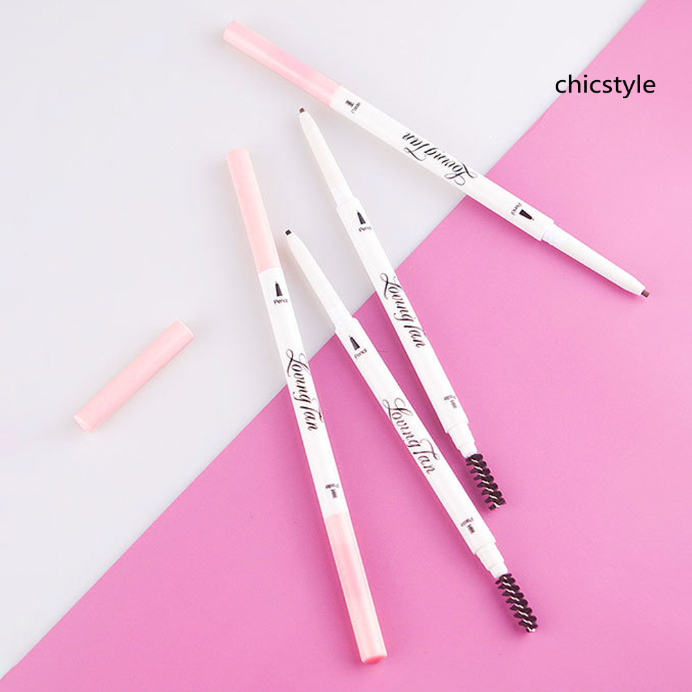 (Hàng Mới Về) Bút Chì Kẻ Lông Mày Hai Đầu Siêu Mịn Chống Thấm Nước Lâu Trôi | BigBuy360 - bigbuy360.vn