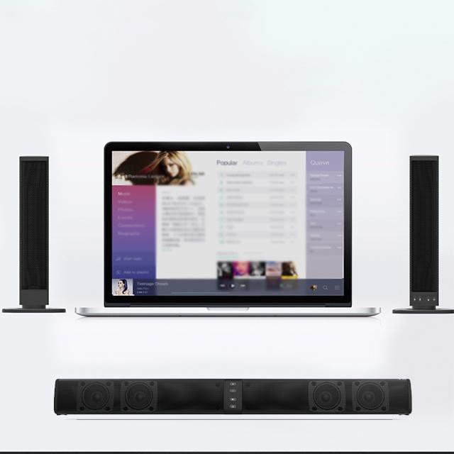 Loa Thanh Soundbar Gaming BS-36 Hỗ Trợ Bluetooth USB Thẻ SD Đài FM Âm Thanh Vòm 3D Dùng Cho Máy Vi Tính PC Tivi Laptop