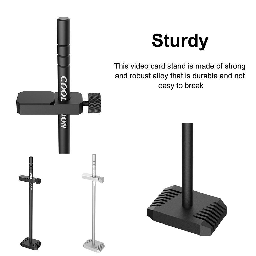 Giá Đỡ Card Đồ Họa TAYLOR1 Jack GPU Xoay Được Bằng Hợp Kim Nhôm Hỗ Trợ Quay Video GPU Để Bàn