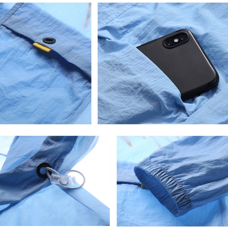 Áo khoác chống nắng thoáng khí năng động cho nam chất lượng cao