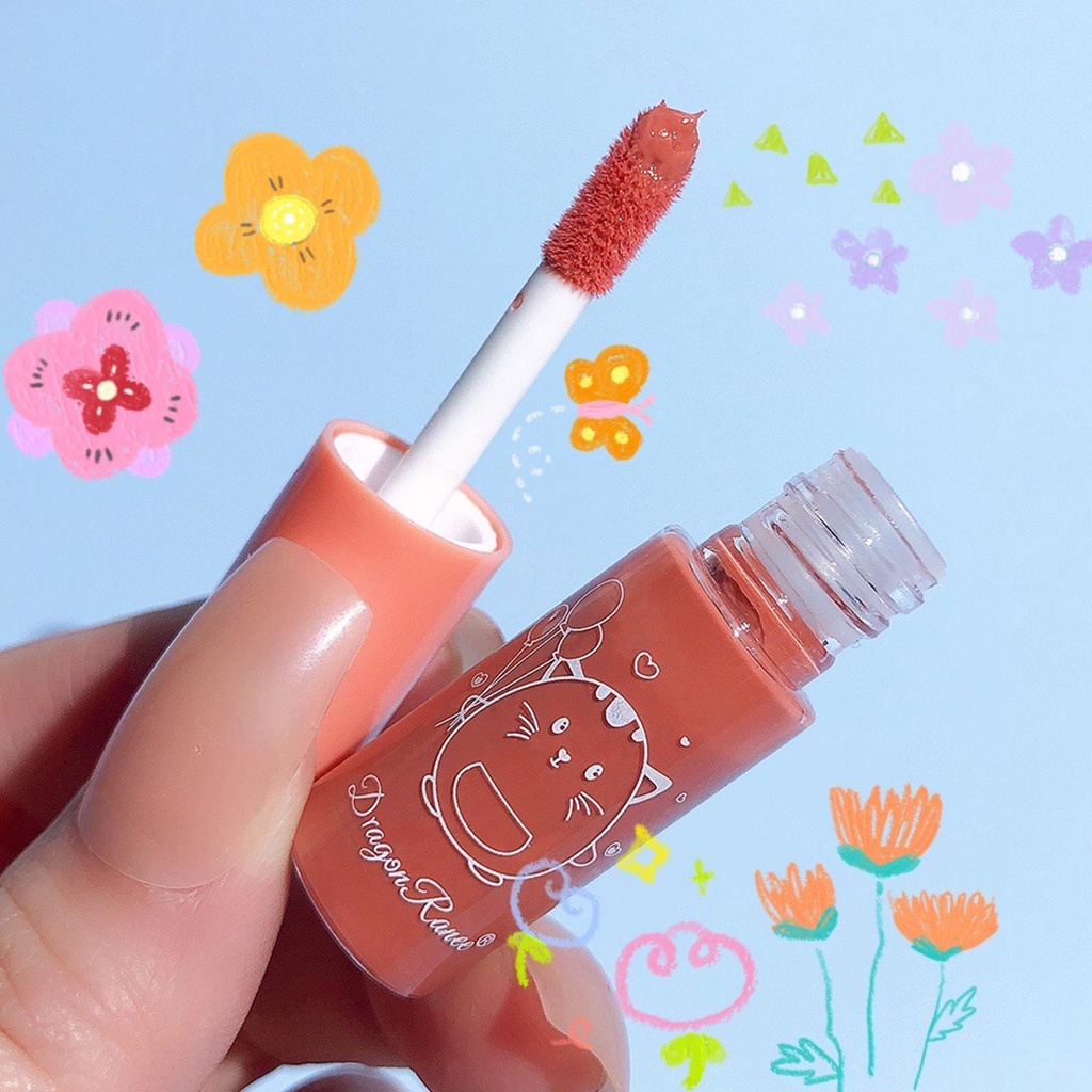 Son Môi Dạng Lỏng Dễ Lên Màu Trang Điểm Xinh Xắn Cho Nữ M4R8