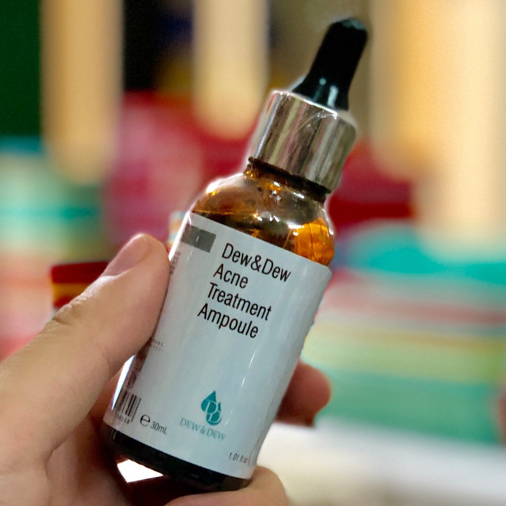 Serum ngăn ngừa mụn Dew &amp; Dew Acnes Treatment Ampoule 30ml