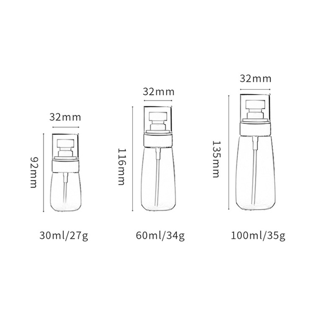 Chai Lọ Chiết Mỹ Phẩm GK69 Cao Cấp Nhiều Màu - Hũ Chiết Toner, Lotion, Essence, Serum, Nước Hoa Đa Năng Du Lịch