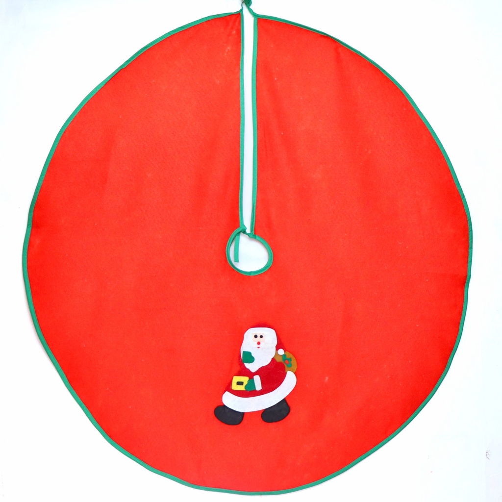 Tấm phủ chân cây thông mẫu đơn giản 60cm T15 trang trí noel giáng sinh