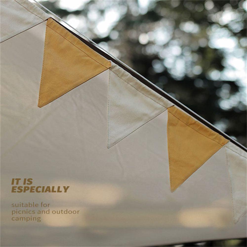 Bộ 10 Cờ Treo Trang Trí Lều Cắm Trại Ngoài Trời