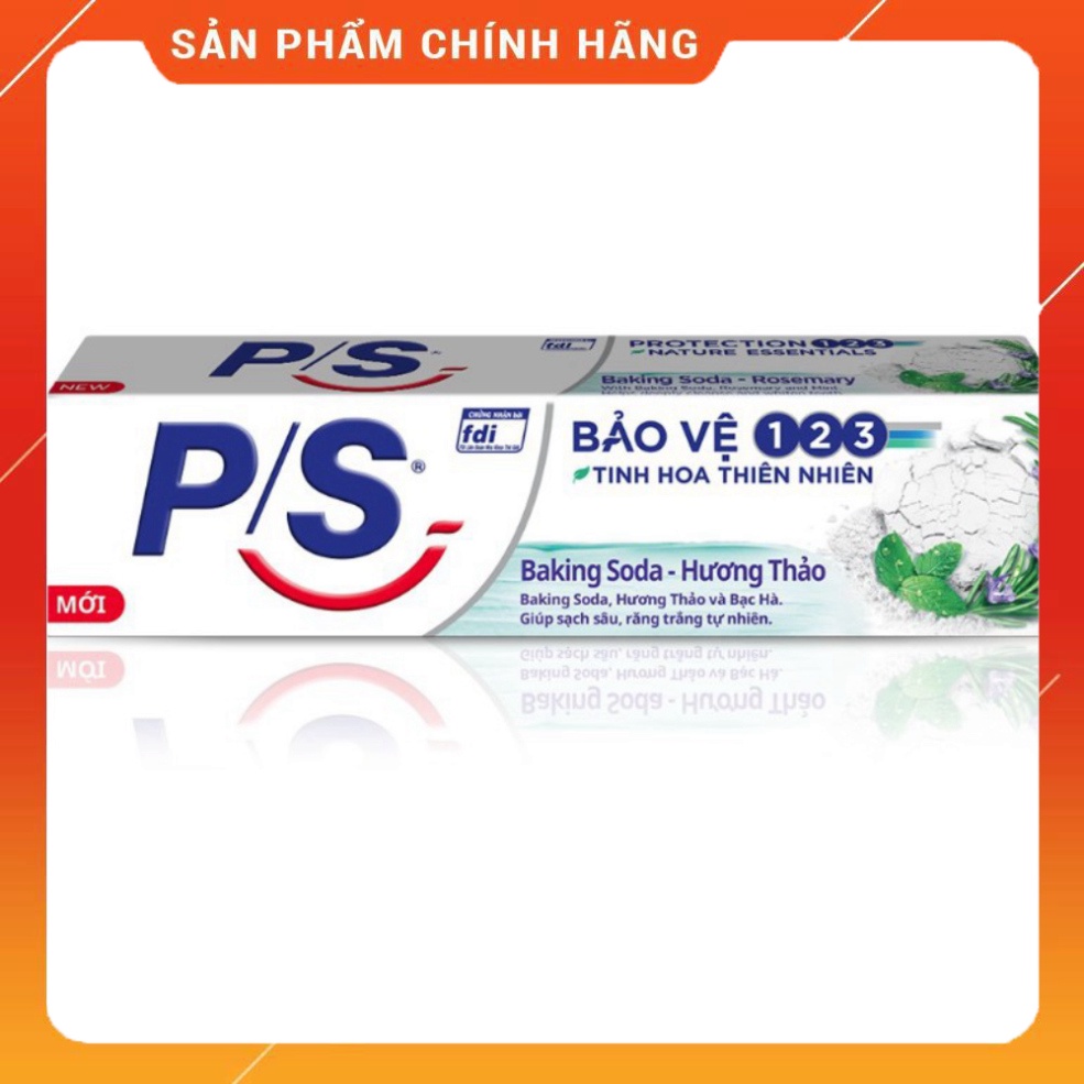 Kem Đánh Răng P/S Bảo Vệ 123 Baking Soda - Hương Thảo 180g