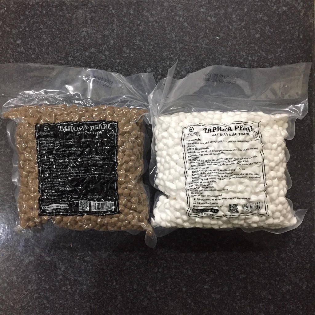 Trân châu đen/trắng Minh Hạnh 1kg