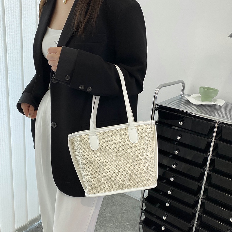 Túi Xách Cỡ Lớn Màu Trơn Đơn Giản Thời Trang Cho Nữ