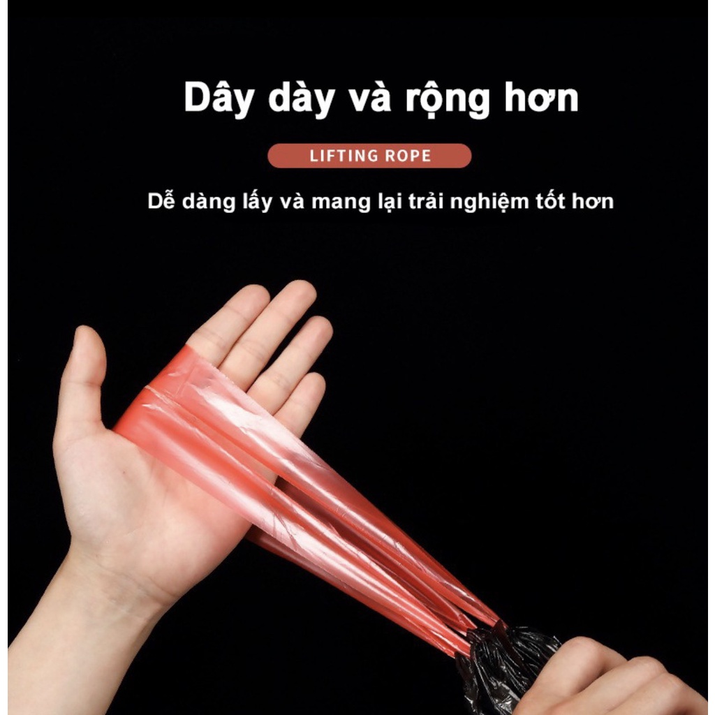 Túi rác tự phân hủy có dây rút , tiện lợi , dễ dùng , an toàn cho môi trường