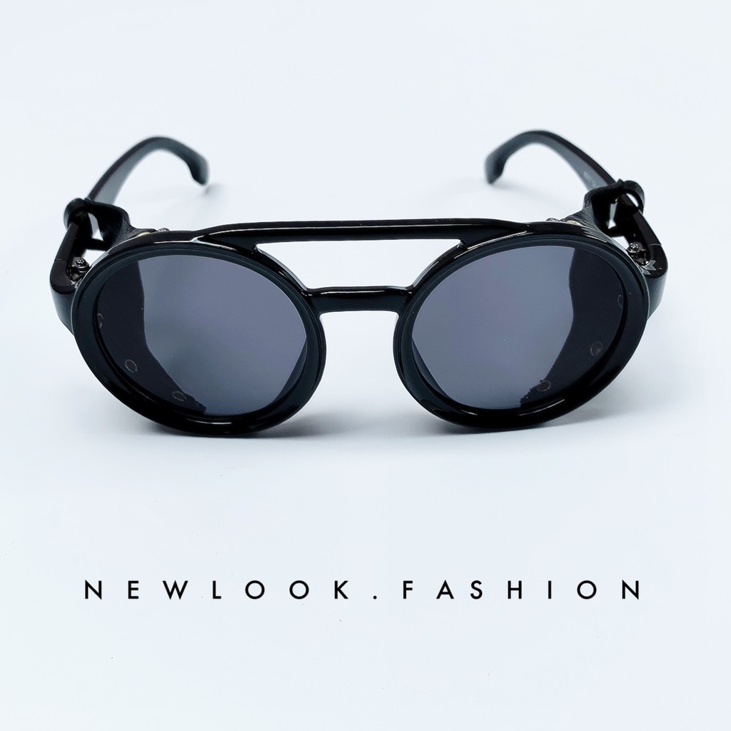 ★ KÍNH TRÒN NAM NỮ KIỂU PHI CÔNG PHỐI DA CAO CẤP CHỐNG BỤI 2 BÊN | BigBuy360 - bigbuy360.vn