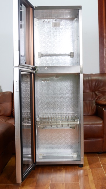Tủ sấy khử trùng bát đĩa, diệt khuẩn bằng ánh sáng hồng ngoại và Ozon thương hiệu Kohn- Model KS35G - Befoyo