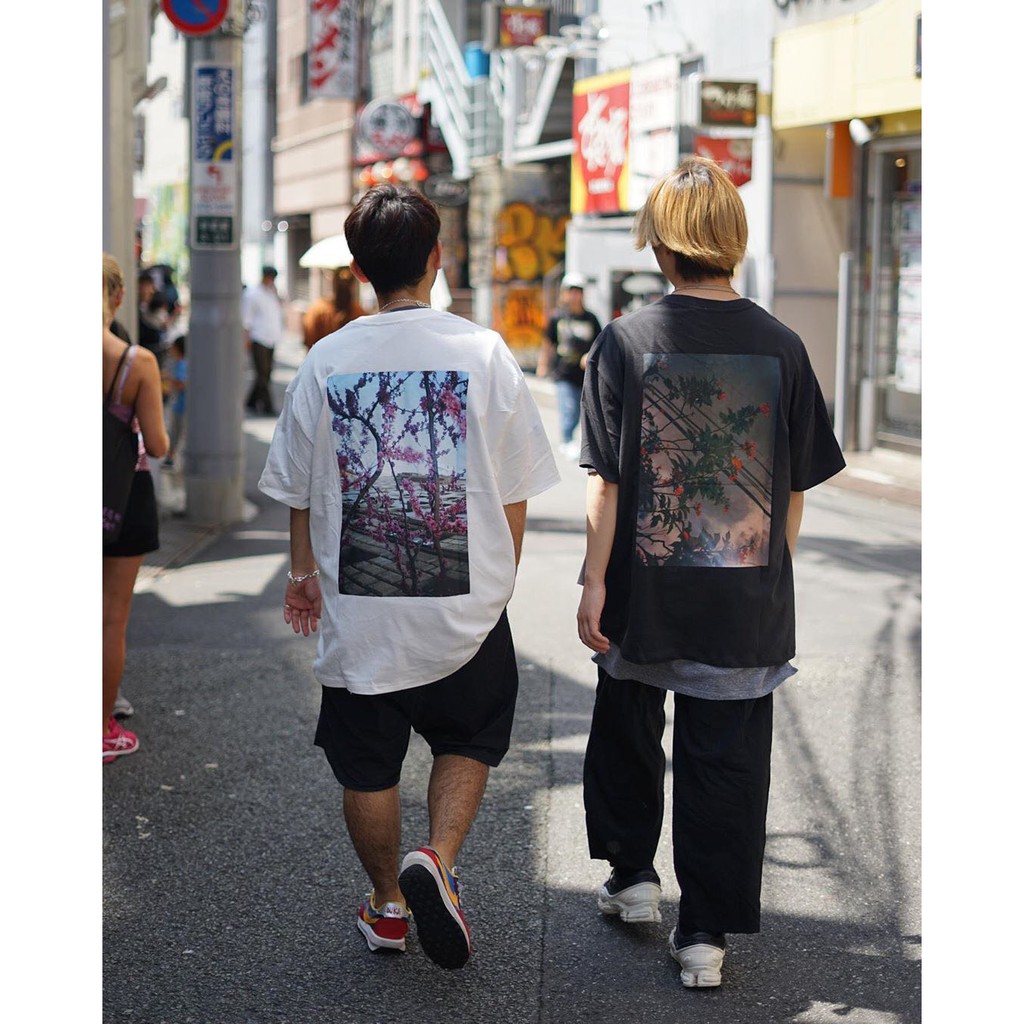 FEAR OF GOD ESSENTIALS Seventh Season Double Line Flower Tide Loose FOG High Street Short Sleeve T-shirt