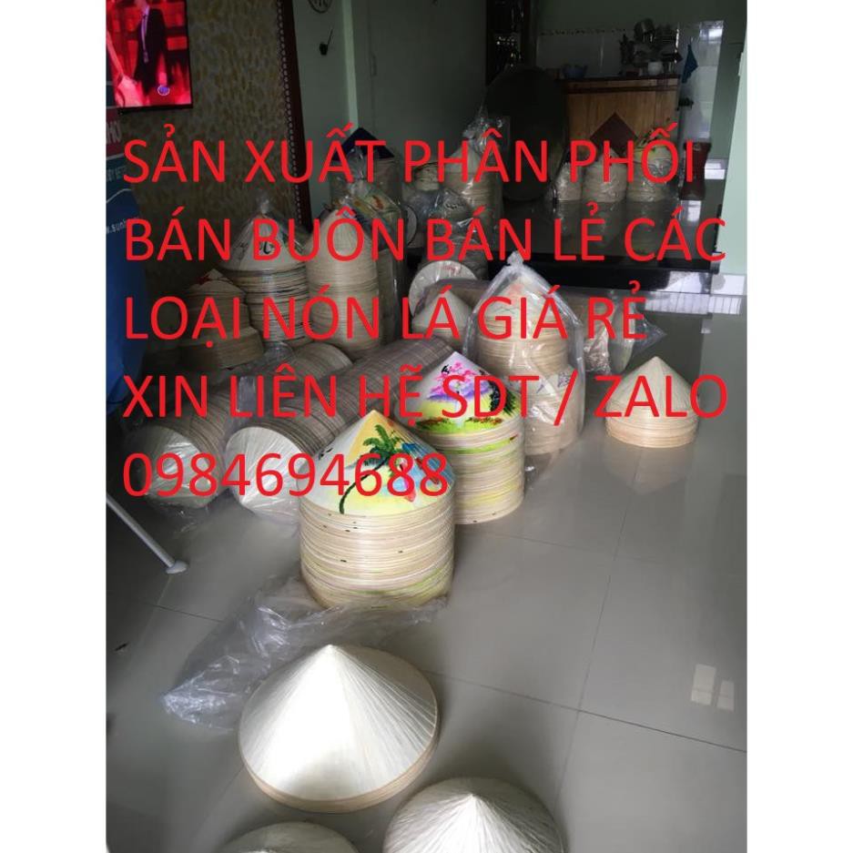 Xưởng sx- Nón lá giá sỉ từ 18k trở lên tùy loại - Tre VN