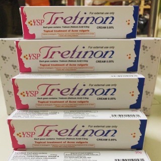 Tretinoin YSP 0,05% cho da mụn, xuất xứ Malaysia.