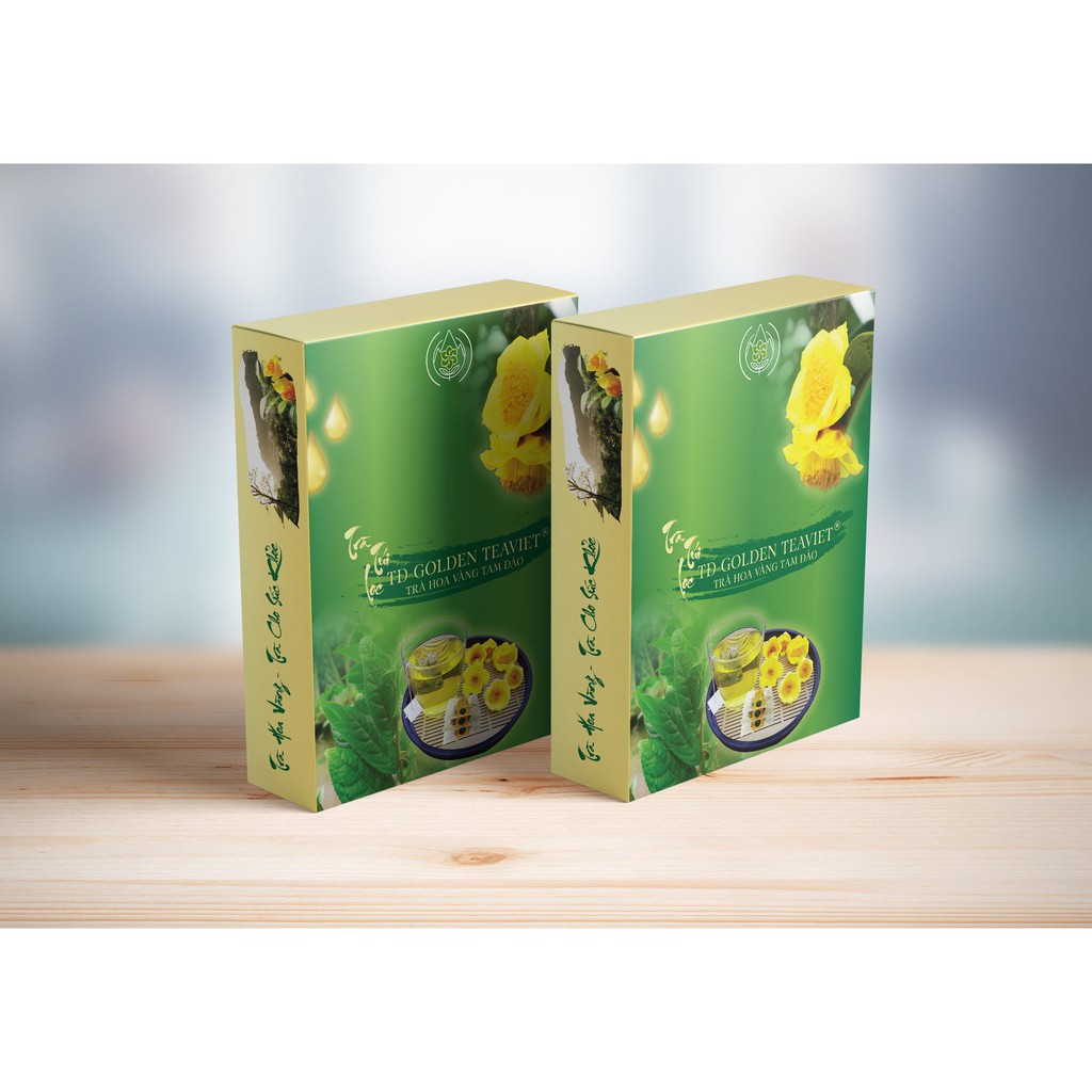 trà túi lọc trà hoa vàng