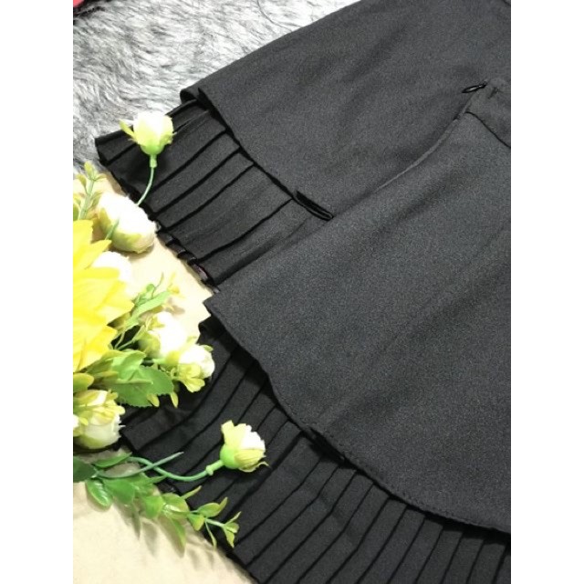 CHÂN VÁY PHỐI DẬP LY ( có quần) CUTE | BigBuy360 - bigbuy360.vn