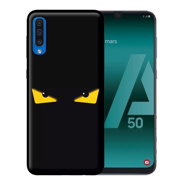Ốp Lưng Samsung A50 - Mắt Vàng Nền Đen