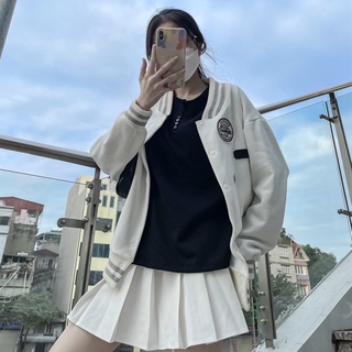 Áo bomber hình may