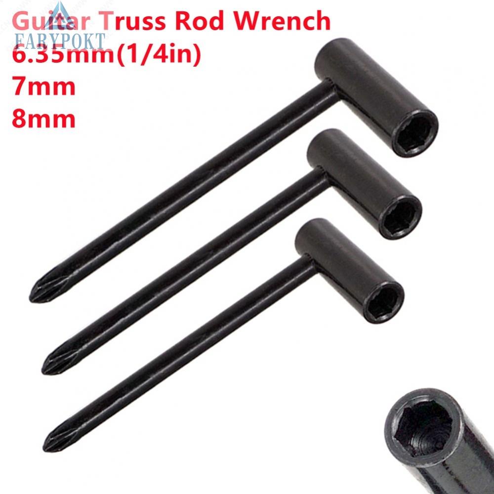 Truss Rod Wrench Truss Rod 8mm Adjusting Wrench Electric Guitars Metal【FRpokt】
