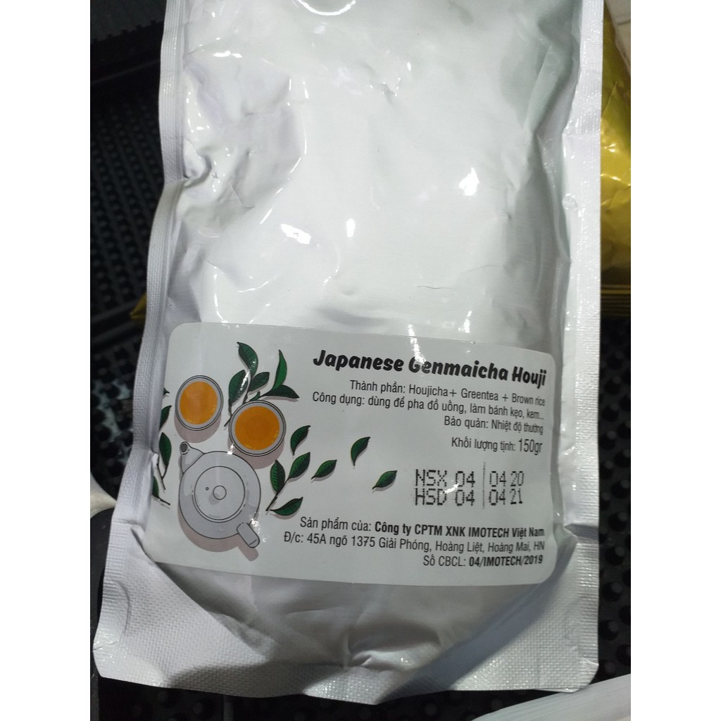 Trà Gạo Nhật Bản (Japan Genmaicha Houji) Túi 150g
