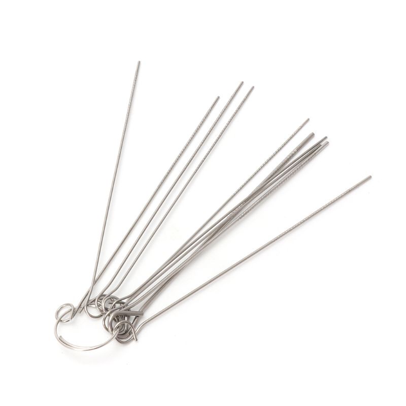 Bộ 10 Dụng Cụ Vệ Sinh Đầu Mũi Đàn Guitar 0.6mm-1.3mm