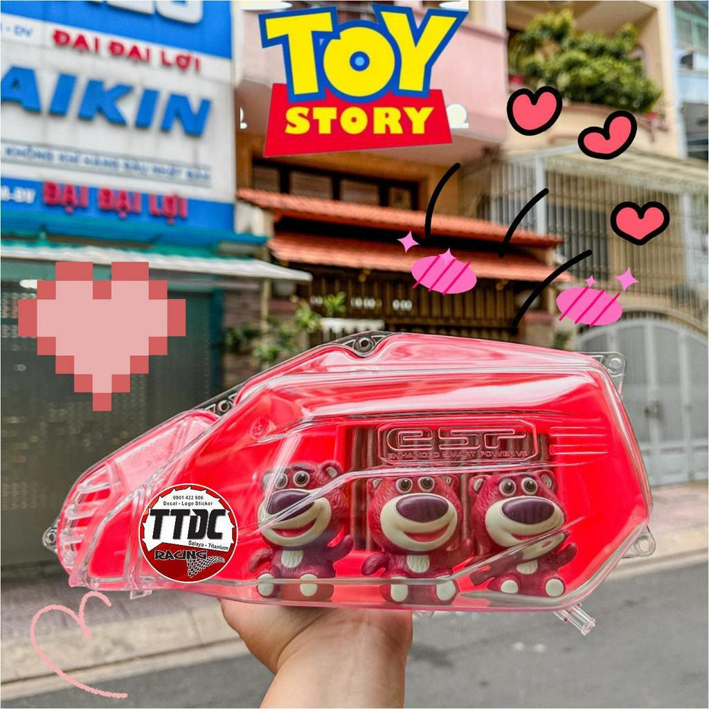 [Tặng thêm 3 Gấu Dâu]Combo Ốp Pô e Lọc gió Vario Click tặng thêm gấu dâu lotso