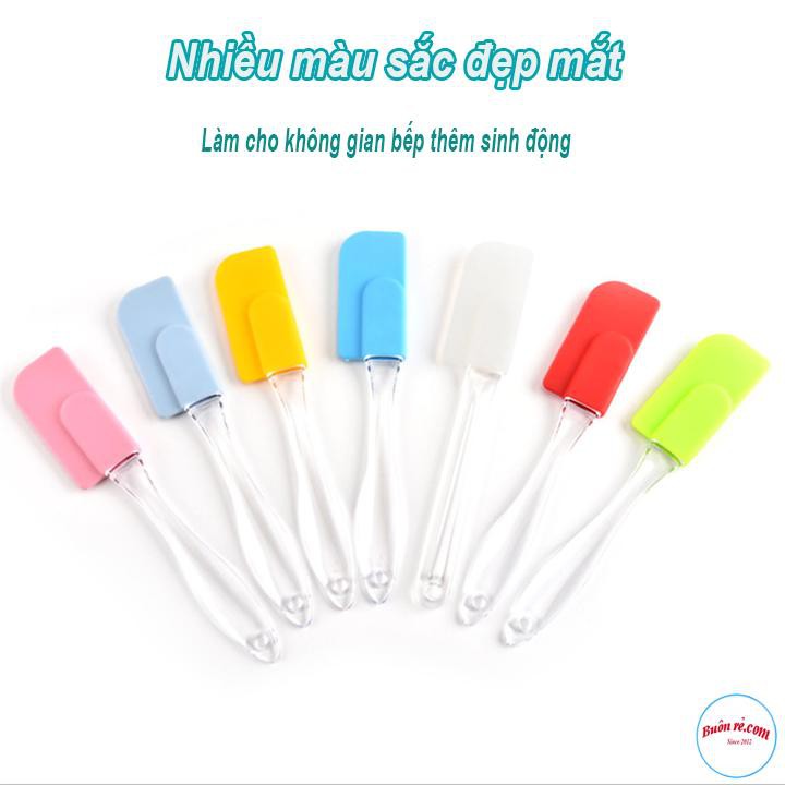 Phới Silicon Vét Bột Làm Bánh Kích Thước Nhỏ Gọn Dễ Dàng Sử Dụng 00771