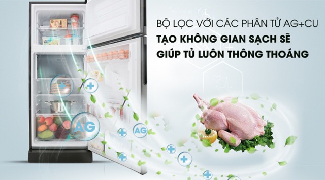 Tủ lạnh Sharp Inverter 182 lít SJ-X201E-DS (Miễn phí giao tại HCM-Ngoài tỉnh liên hệ shop)