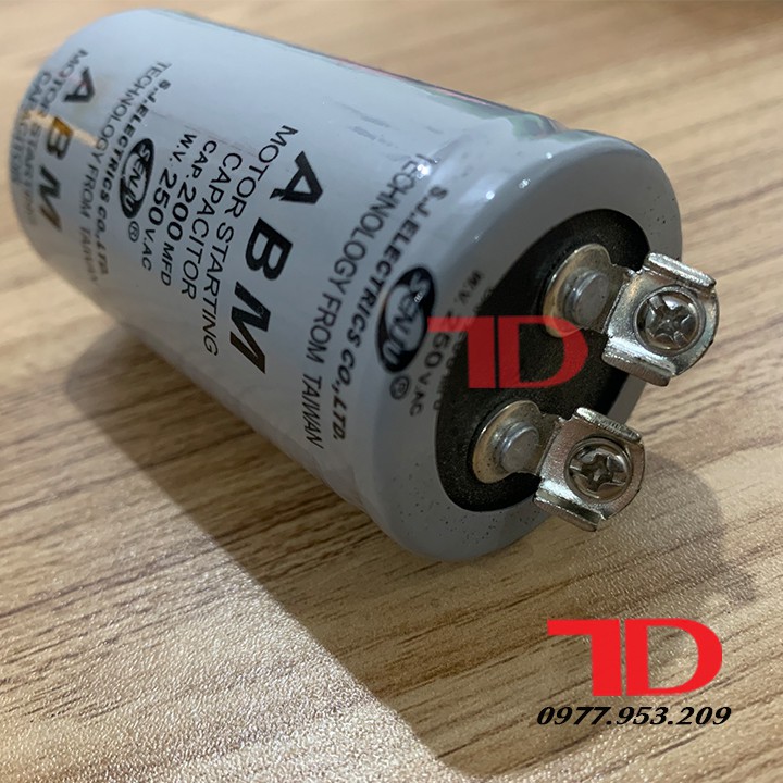 Tụ điện, capa phóng, tụ đề từ 100/250v đến 1000/250v dùng trong tủ mát tủ đông, tụ điều hòa