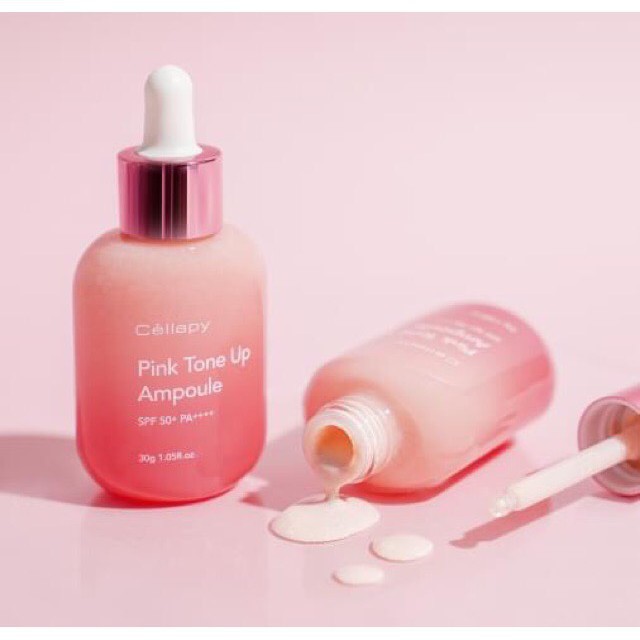 Dưỡng trắng hồng, Serum Cellapy Pink Tone Up Ampoule SPF50+ PA++++ | BigBuy360 - bigbuy360.vn