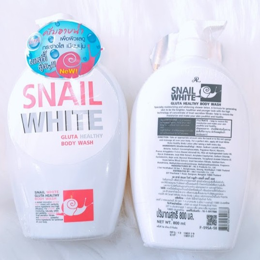 Sữa Tắm Trắng Da Snail White Thái Lan