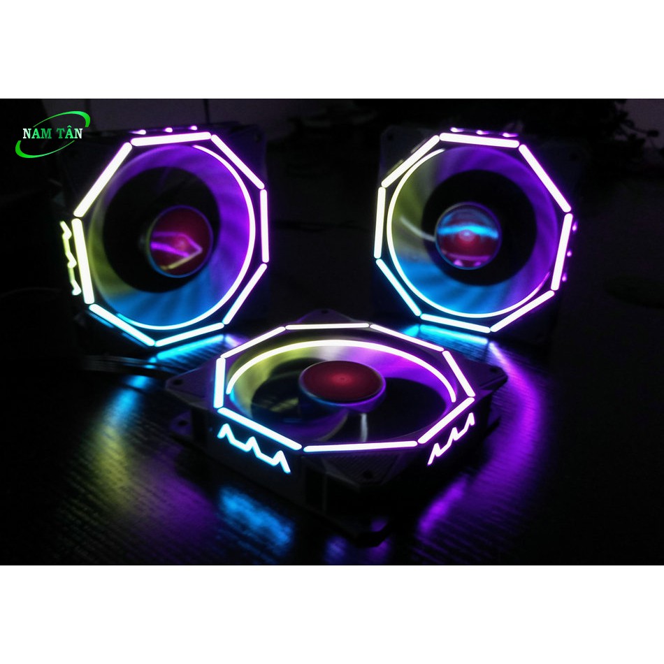 Quạt tản nhiệt case COOLMOON AURA RGB