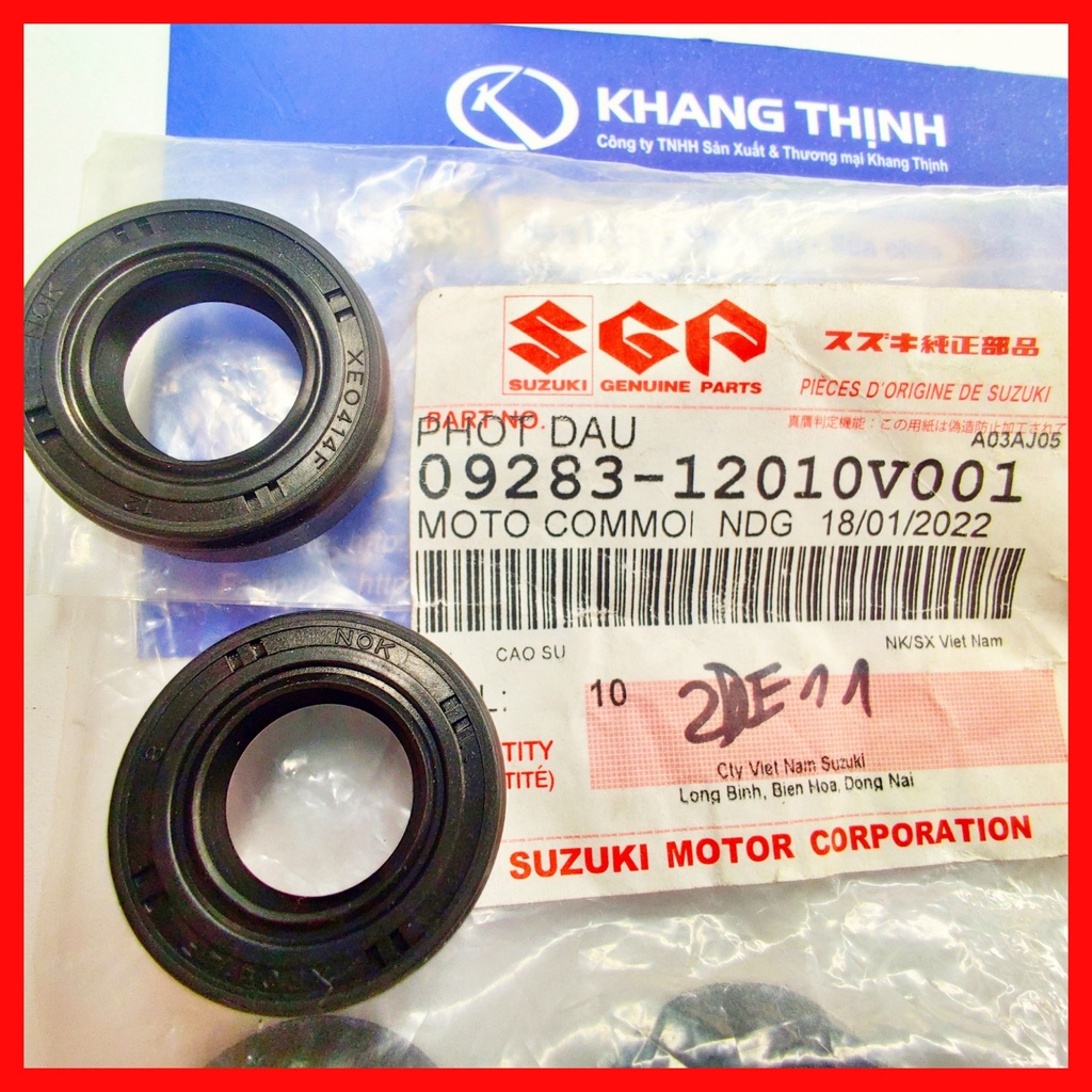 Phớt Dầu  Suzuki Axelo . Xbike . Viva . Smash - Hàng Chính Hãng