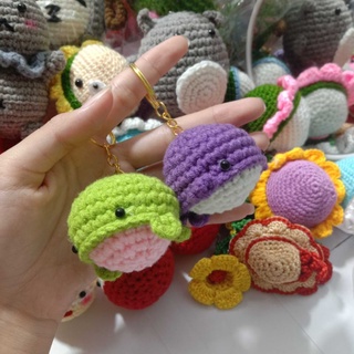 MÓC KHOÁ CÁ HEO LEN HANDMADE
