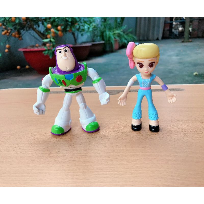 Mô hình nhân vật toy story 4 Buzz Lightyear-Woody-Bo Peep