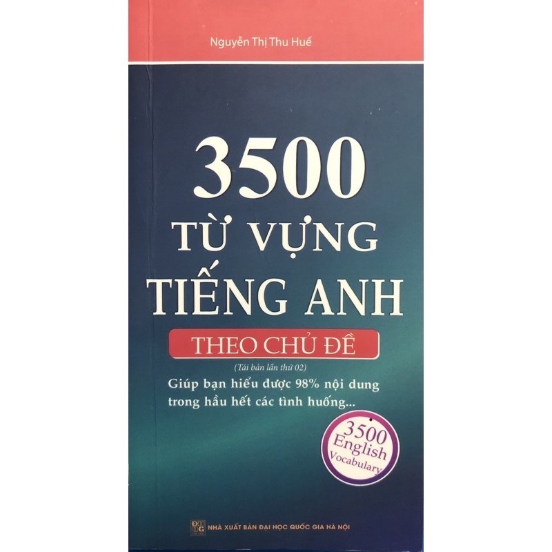 Sách .__.3500 Từ Vựng Tiếng Anh Theo Chủ Đề