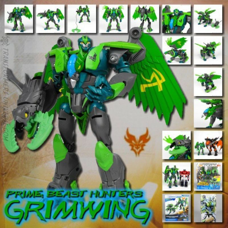 Robot biến hình Transformers Prime Beast Hunters - Grimwing Predacon